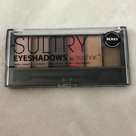 Technic 6 Eyes Palette Berry eye make shadow makeup
